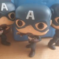 Funko pop Capitain America Num. 3 modelli no conf