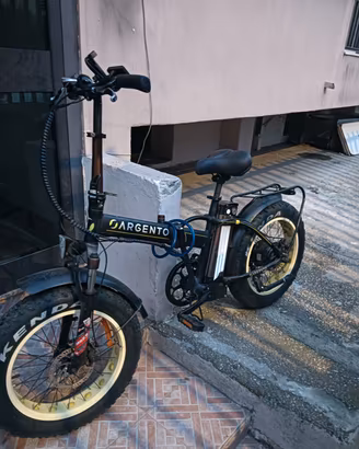 Bici Argento elettrica 