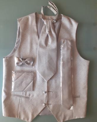 KIT COMPLETO DA CERIMONIA GRIGIO PERLA