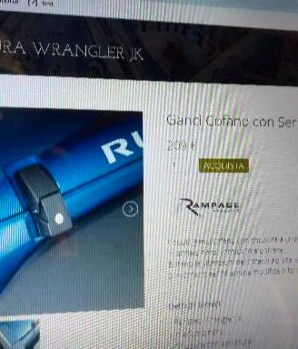RICAMBI JEEP WRANGLER JK NUOVI E USATI