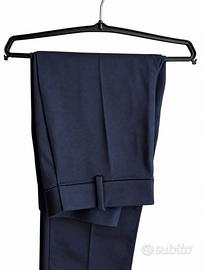 Pantaloni a sigaretta blu