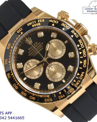 ROLEX Daytona 126518LN Factory black diamonds 2026