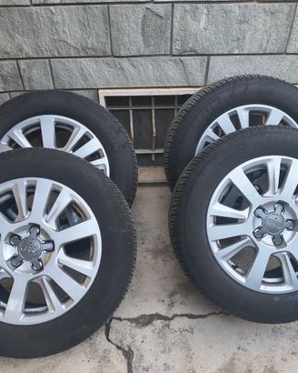 CERCHI +GOMME 4stagioni AUDI WW SKODA SEAT 16