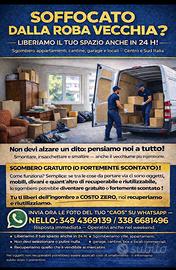 Sgombero Gratis Case Ville Cantine Traslochi H24