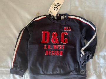 Felpa Dolce e Gabbana bambino 18/24 mesi in cotone