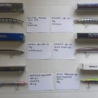 set artificiali pesca spinning di gamma