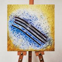 quadro astratto su tela