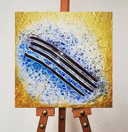 quadro astratto su tela