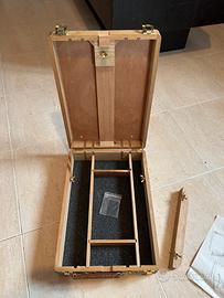 Cavalletto pittura in legno
