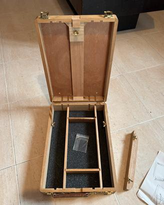 Cavalletto pittura in legno