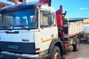 Iveco 190.36 + Gru + Cassone Ribaltabile