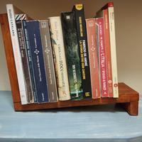fermalibri in legno di recupero bookends 