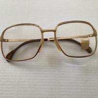 Zeiss montatura laminata in oro