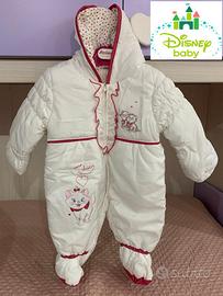 Giubbino,Tuta Disney Intera Bimba 6 Mesi Imbottita