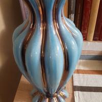 VASO CERAMICA E DORATO