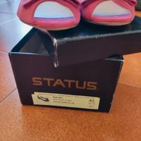 Ballerine rosa in Cuoio NUOVE 