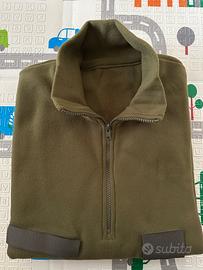 Pile verde militare – NUOVO - Taglia L