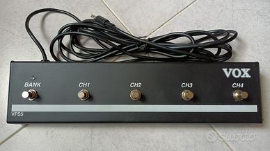 VOX VFS5 Footswitch Pedaliera Switch VFS5