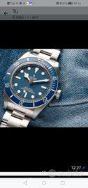Tudor black bay 58  . 39mm 