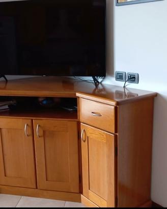 Porta tv angolare