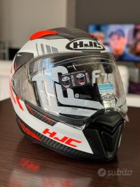 Casco JHC integrale in carbonio