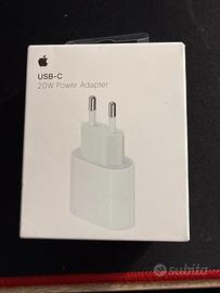 KIT RICARICA RAPIDA APPLE - 20W + CAVO USB-C