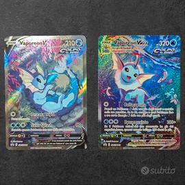 Vaporeon V SWSH 181 Vaporeon VMax SWSH 182 - ita