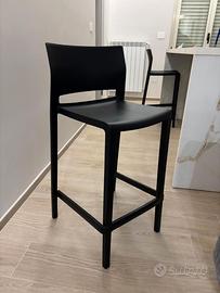 SGABELLI NERI PER ISOLA