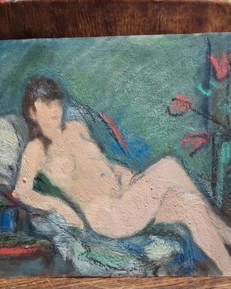 Leone Marcon (Bo, 1895 - ?) "Nudo femminile"  14x1