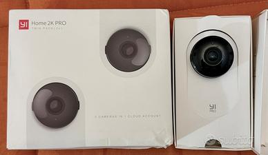 3 telecamere YI Home 2K Pro