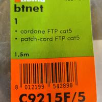 Bticino - cavo di rete FTP cat5 - 1,5 mt