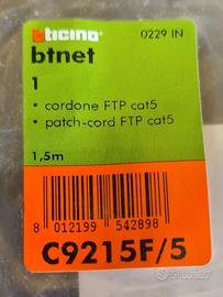 Bticino - cavo di rete FTP cat5 - 1,5 mt