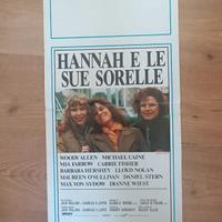 Hannah e le sue sorelle manifesto originale