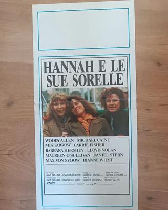 Hannah e le sue sorelle manifesto originale