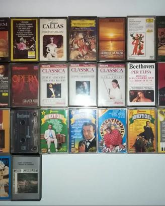 Musicassetta musica jazz classica lirica