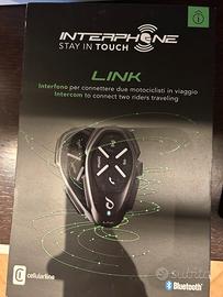 Interfono moto cellularline link twin
