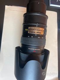 Obiettivo Nikkor 70-200 af-s vr 1:2.8