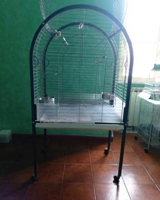 Grande gabbia per grandi pappagalli