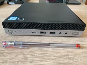 Mini pc HP I5,8gb Ram, 250gb SSD perfetto