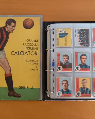 Album vuoto e set calciatori panini 1961