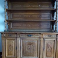 credenza  primo 800 noce biondo