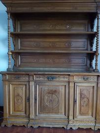 credenza  primo 800 noce biondo