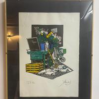 Xilografia Gabriele Mandel