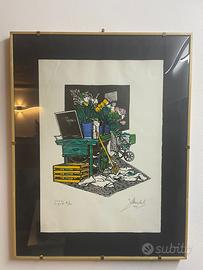 Xilografia Gabriele Mandel