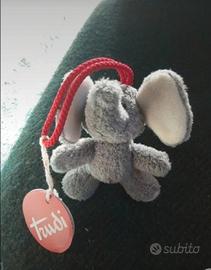 Portachiavi di peluche Elefantino