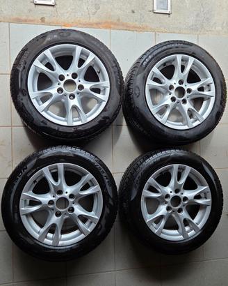 Cerchi in lega BMW + Gomme Pirelli 205/55 R16 M+S