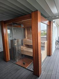 sauna finlandese professionale 