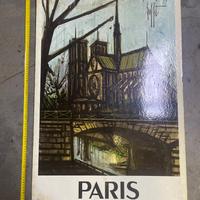 Poster della SNCF, Notre Dame, Parigi vintage 67