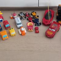 26 macchinine F1, da bagno, hot wheels, autoscala