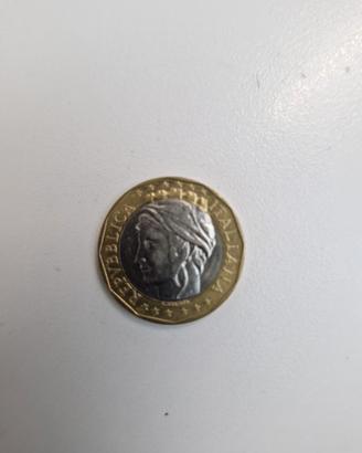 Lire mille in moneta anno 1998